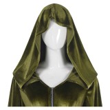 Padmé Amidala Green Long Dress Cosplay Costume Halloween Carnival Outfit