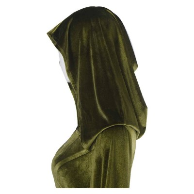 Padmé Amidala Green Long Dress Cosplay Costume Halloween Carnival Outfit