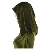 Padmé Amidala Green Long Dress Cosplay Costume Halloween Carnival Outfit