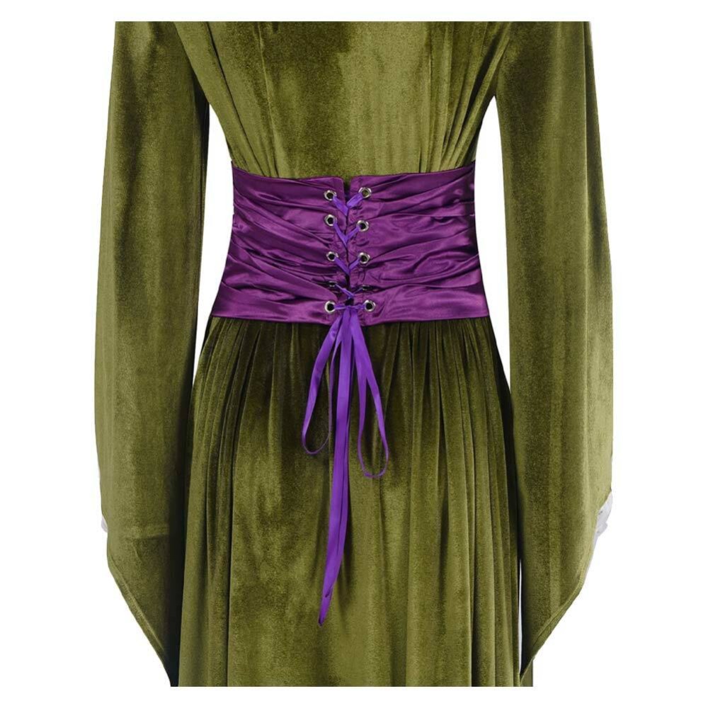 Padmé Amidala Green Long Dress Cosplay Costume Halloween Carnival Outfit