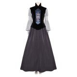 Padme Amidala AOC Woman Black Gown Set Party Cosplay Costume Halloween Carnival