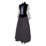 Padme Amidala AOC Woman Black Gown Set Party Cosplay Costume Halloween Carnival