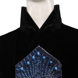 Padme Amidala AOC Woman Black Gown Set Party Cosplay Costume Halloween Carnival