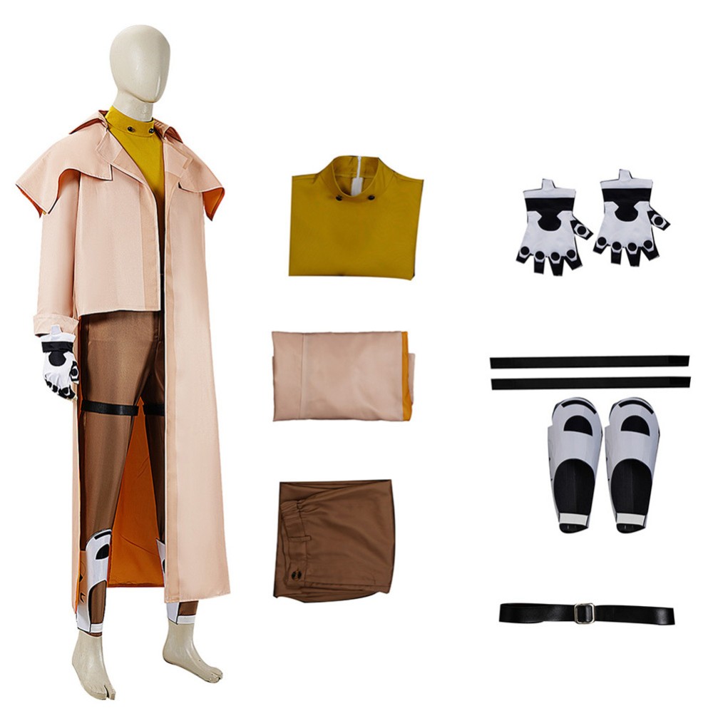 Overwatch Venture Brown Cosplay Costume Halloween Carnival Outfit