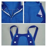 Overwatch OW Juno Women Hello Kitty Blue Cosplay Costume Halloween Carnival Outfit