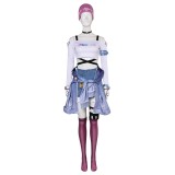 Overwatch OW 2 Kiriko LE SSERAFIM Costume de Cosplay Halloween Carnaval