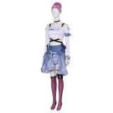 Overwatch OW 2 Kiriko LE SSERAFIM Costume de Cosplay Halloween Carnaval
