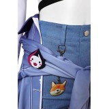 Overwatch OW 2 Kiriko LE SSERAFIM Costume de Cosplay Halloween Carnaval