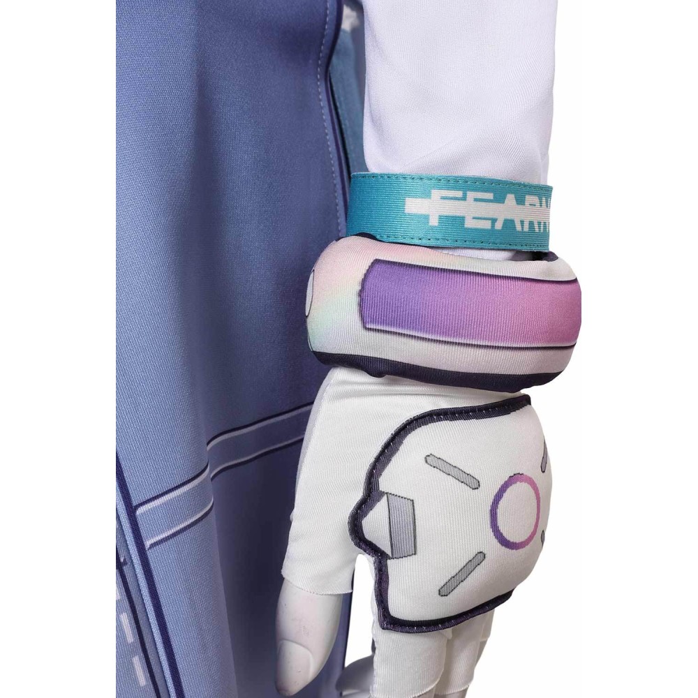 Overwatch OW 2 Kiriko LE SSERAFIM Costume de Cosplay Halloween Carnaval
