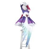 Overwatch Magic Girl Kiriko Purple Dress Cosplay Costume Halloween Carnival Outfit