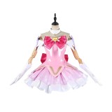 Costume de cosplay Overwatch Magic Girl Juno Jupe Rose Tenue de Halloween Carnaval