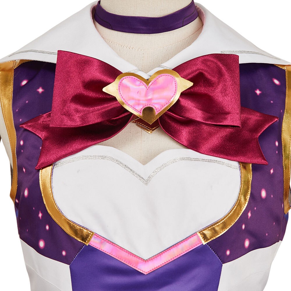 Overwatch Kiriko Ensemble de Jupe de Fille Magique Costume de Cosplay de Fête Halloween Carnaval