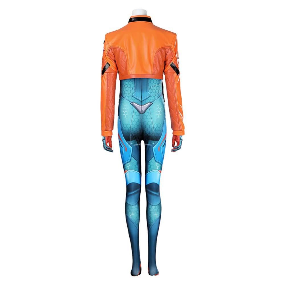 Overwatch Juno Women Jumpsuits Cosplay Costume Halloween Carnival Outfit