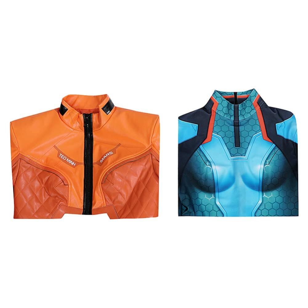 Overwatch Juno Women Jumpsuits Cosplay Costume Halloween Carnival Outfit