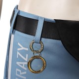 Overwatch Juno LE SSERAFIM Top Pants Set Women Party Cosplay Costume Halloween Carnival Outfit