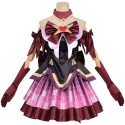 Overwatch Juno Black and Red Heart of Hope Magical Girl Myth Skin Cosplay Costume Halloween Carnival