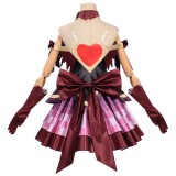 Overwatch Juno Black and Red Heart of Hope Magical Girl Myth Skin Cosplay Costume Halloween Carnival