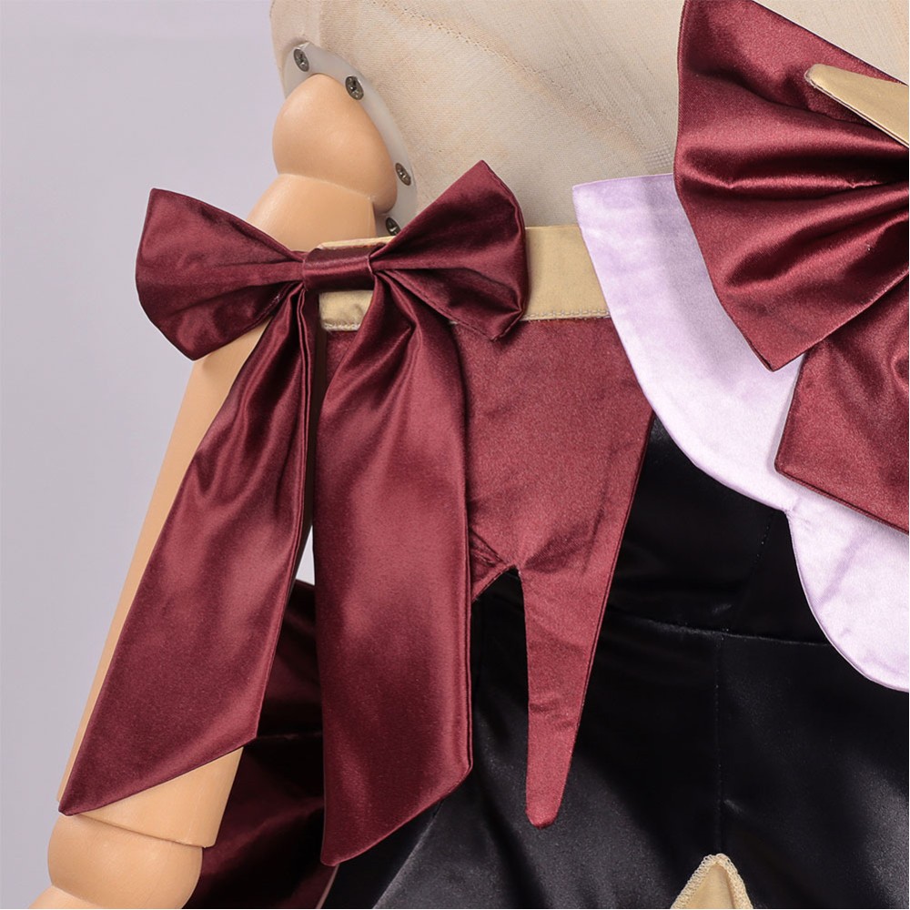 Overwatch Juno Black and Red Heart of Hope Magical Girl Myth Skin Cosplay Costume Halloween Carnival