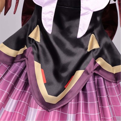 Overwatch Juno Black and Red Heart of Hope Magical Girl Myth Skin Cosplay Costume Halloween Carnival