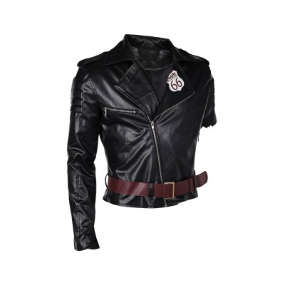 Overwatch Jesse McCree Black Coat Suit Cosplay Costume Halloween Carnival Outfit