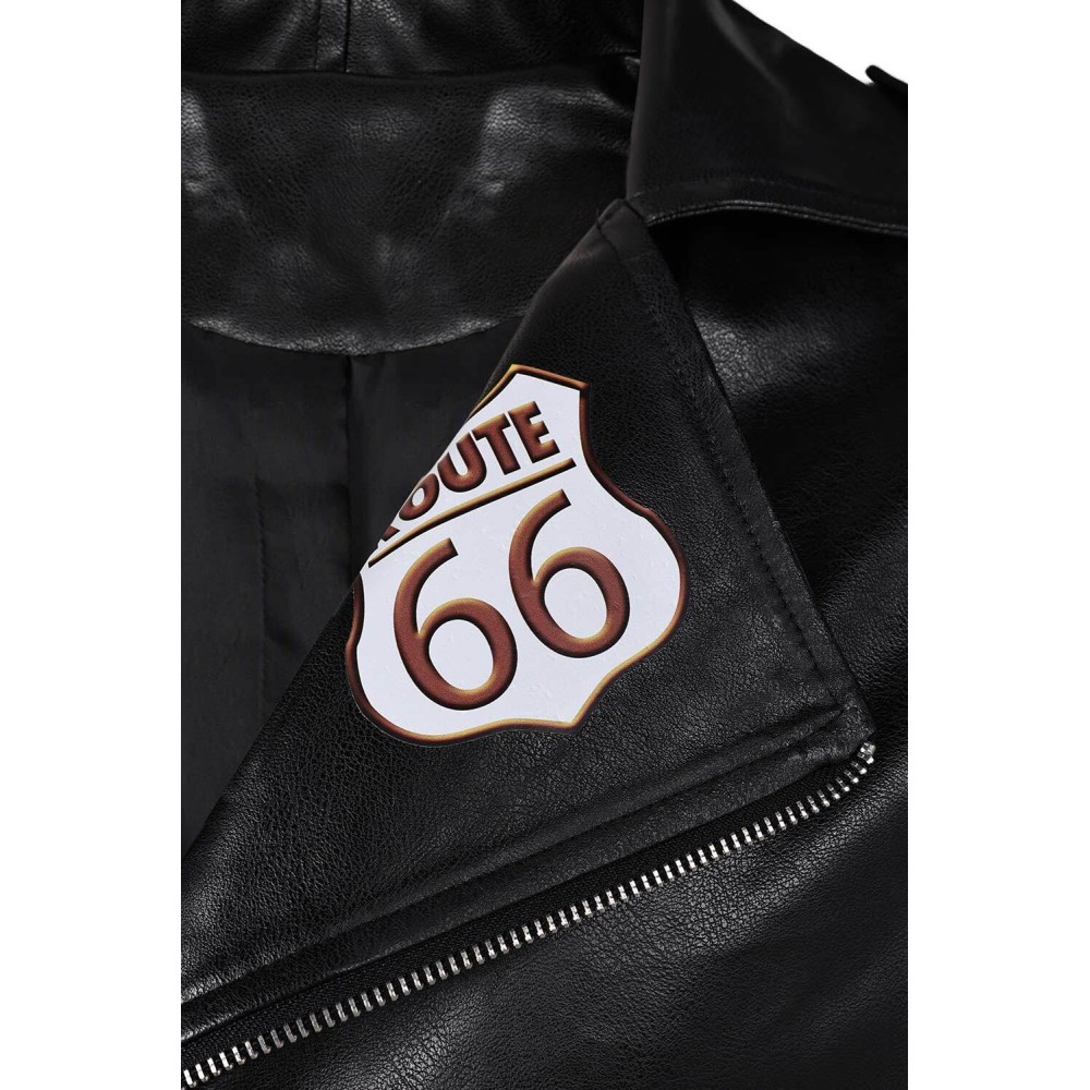 Overwatch Jesse McCree Black Coat Suit Cosplay Costume Halloween Carnival Outfit
