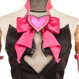 Overwatch D.VA Magical Girl Party Cosplay Costume Halloween Carnival