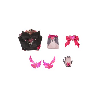 Overwatch D.VA Magical Girl Party Cosplay Costume Halloween Carnival