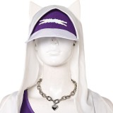 Overwatch Ashe LE SSERAFIM Women Purple Hoodie Pants Set Cosplay Costume Halloween Carnival Outfit