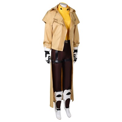 Overwatch 2 Venture Women Brown Suit Cosplay Costume Halloween Carnival Outfit
