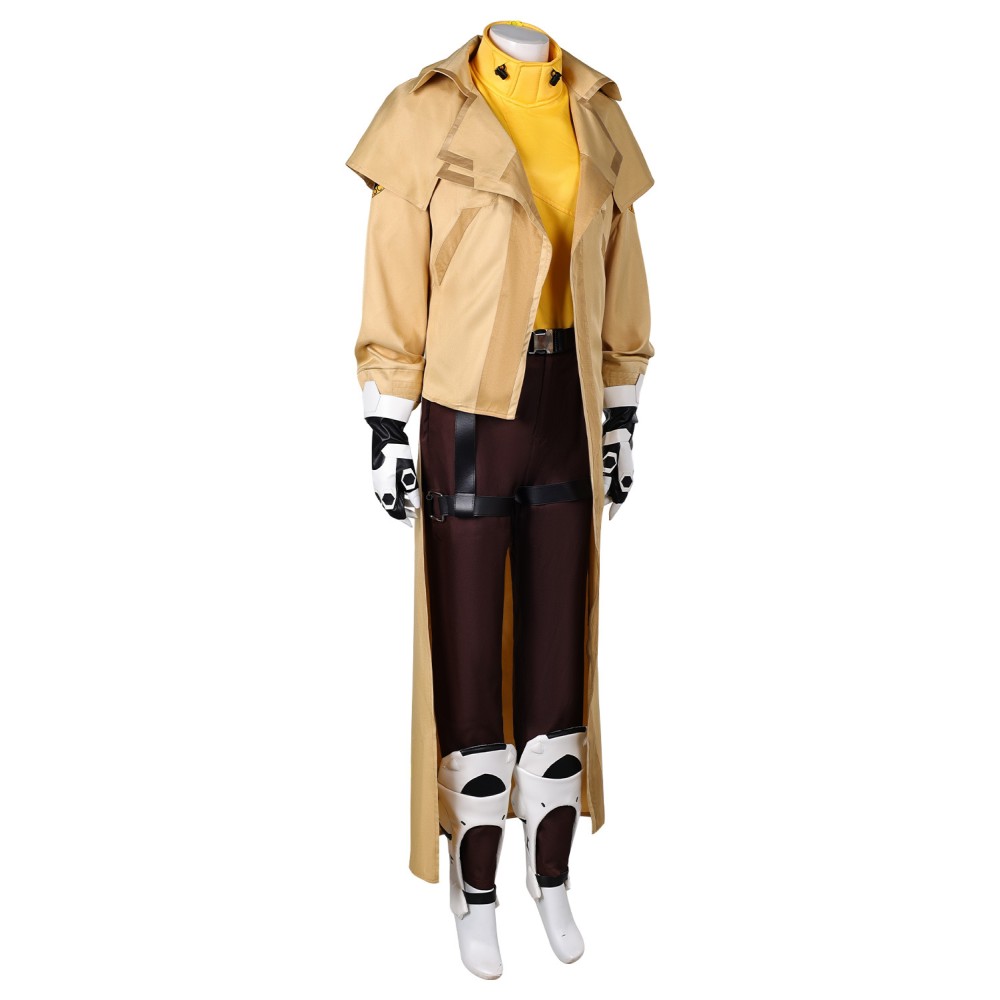 Overwatch 2 Venture Women Brown Suit Cosplay Costume Halloween Carnival Outfit