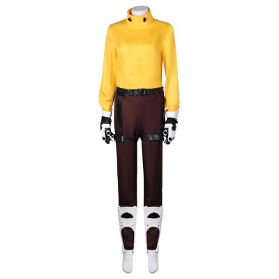 Overwatch 2 Venture Women Brown Suit Cosplay Costume Halloween Carnival Outfit