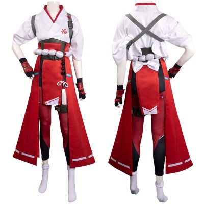 Overwatch 2 OW Kiriko Suit Cosplay Costume Halloween Carnival Outfit