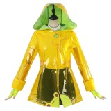 Overwatch 2 Mei Ensemble de Imperméable Jaune Jour de Pluie Costume Cosplay Halloween Carnaval