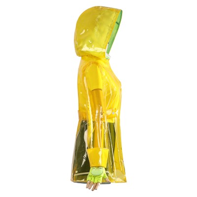 Overwatch 2 Mei Ensemble de Imperméable Jaune Jour de Pluie Costume Cosplay Halloween Carnaval
