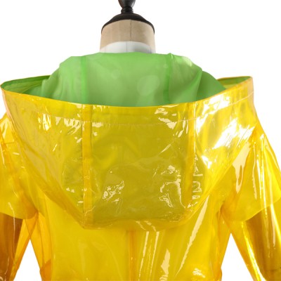Overwatch 2 Mei Ensemble de Imperméable Jaune Jour de Pluie Costume Cosplay Halloween Carnaval