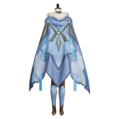 Overwatch Freja Women Fullset Party Cosplay Costume Halloween Carnival Outfit