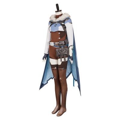 Overwatch Freja Women Fullset Party Cosplay Costume Halloween Carnival Outfit