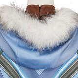 Overwatch Freja Women Fullset Party Cosplay Costume Halloween Carnival Outfit