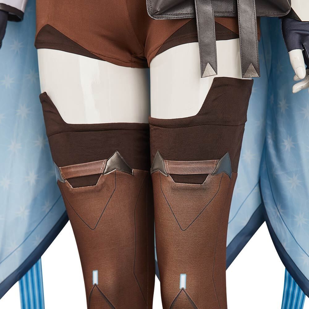 Overwatch Freja Women Fullset Party Cosplay Costume Halloween Carnival Outfit