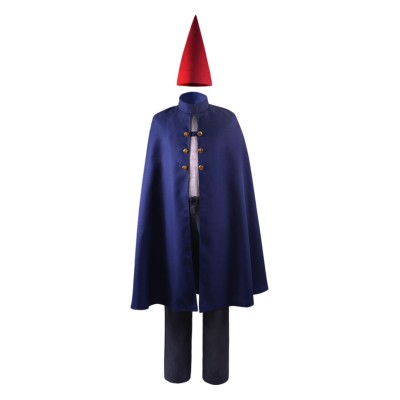 Over the Garden Wall Wirt Cloak Suit Cosplay Costume Halloween Carnival Outfit