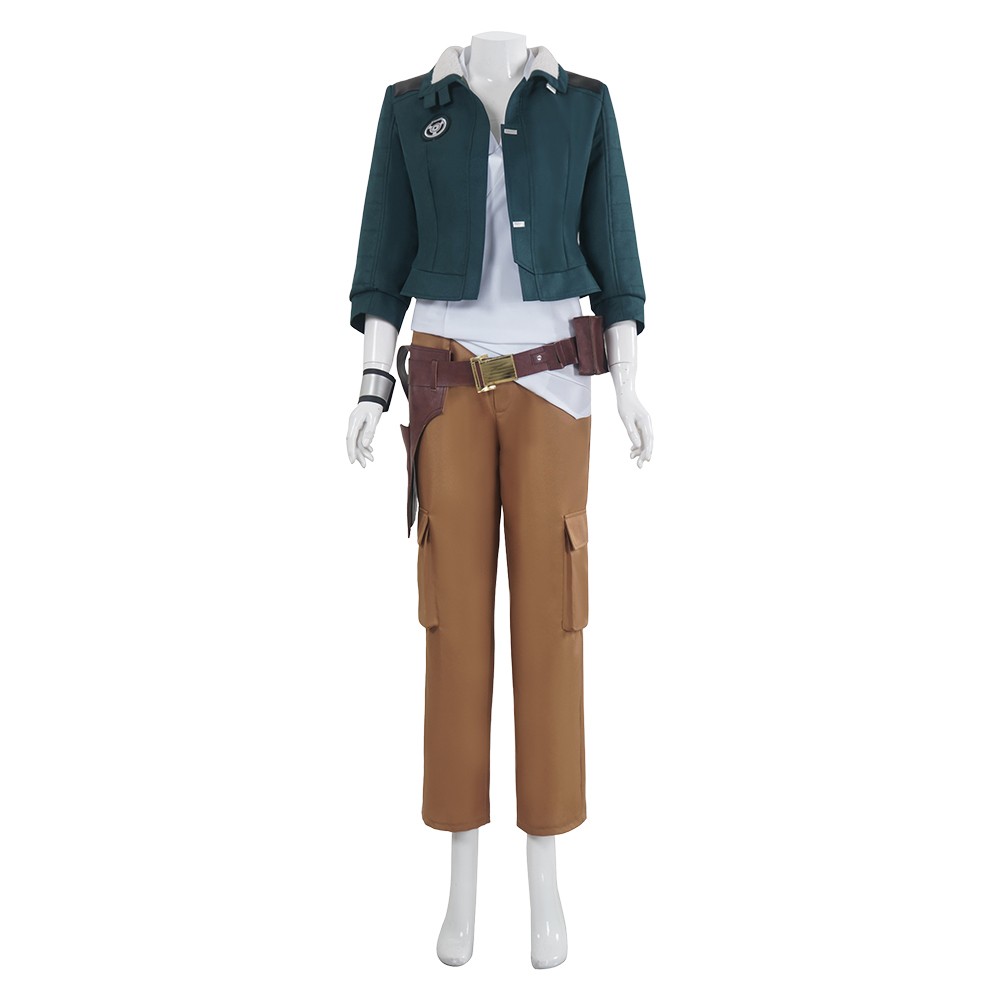 Outlaws Kay Vess Costume de Cosplay Complet pour Fête Halloween Carnaval