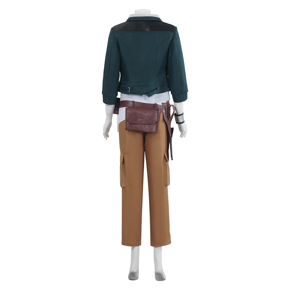 Outlaws Kay Vess Costume de Cosplay Complet pour Fête Halloween Carnaval