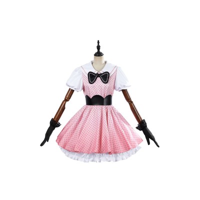 Oshi No Ko Season 2 Hoshino Rubii Polka Dot Dress Suit Cosplay Costume Halloween Carnival Outfit