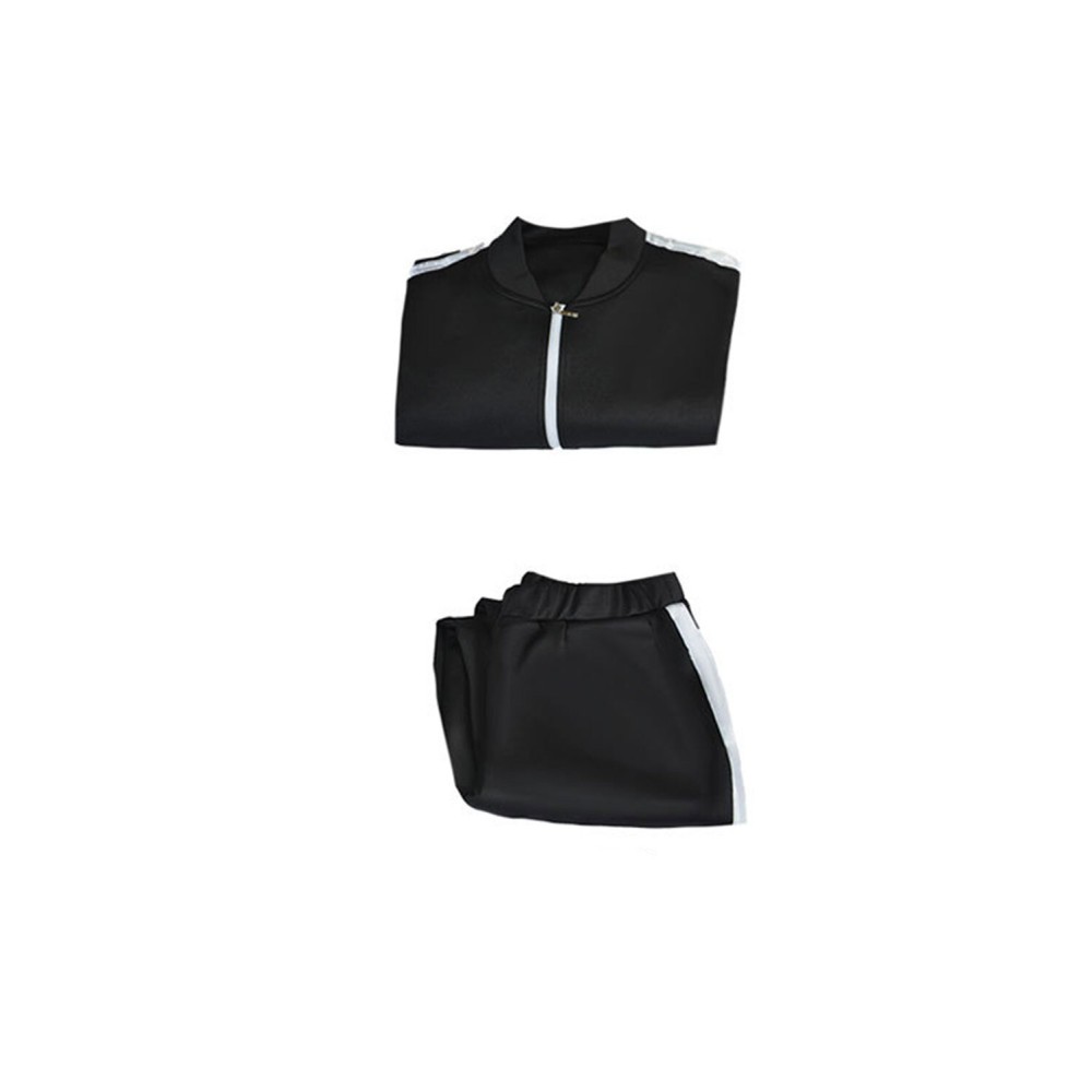 OSHI NO KO Saison 2 Hoshino Aquamarine Costume de Cosplay Uniforme Noir Tenue de Halloween Carnaval