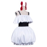 Oshi no Ko Kana Arima Women White Cosplay Costume Halloween Carnival Outfit