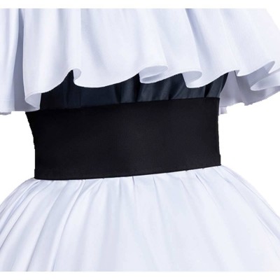 Oshi no Ko Kana Arima Women White Cosplay Costume Halloween Carnival Outfit