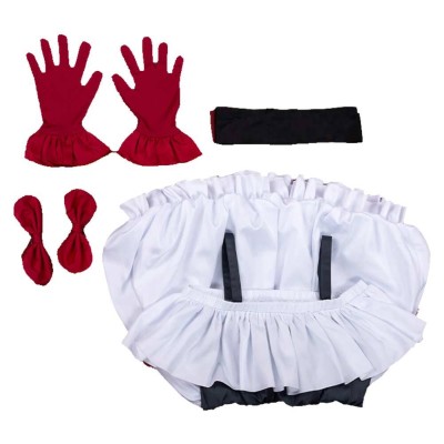 Oshi no Ko Kana Arima Women White Cosplay Costume Halloween Carnival Outfit