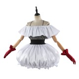 Oshi no Ko Kana Arima Femme Robe Blanche Costume Cosplay Halloween Carnaval Tenue