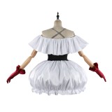 Oshi no Ko Kana Arima Femme Robe Blanche Costume Cosplay Halloween Carnaval Tenue