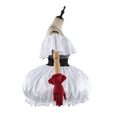 Oshi no Ko Kana Arima Femme Robe Blanche Costume Cosplay Halloween Carnaval Tenue